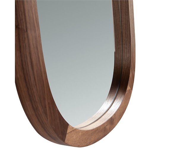 Espejo de pared madera nogal Nogal