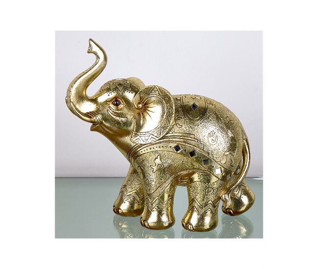 Elefante Presume De Casa Picasso Dorado