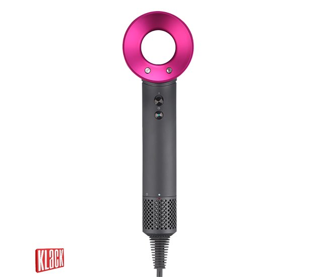 Secador de pelo profesional KLACK® "Super Hair Dryer" de nueva generación (Versión Completa) Gris