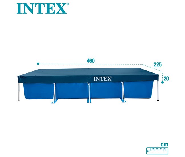 Cobertor INTEX piscina rectangular Azul