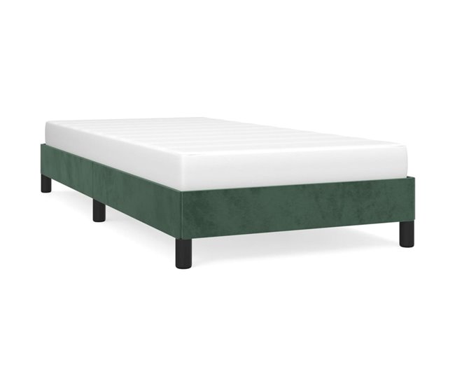 Estructura de cama 80x200 Verde