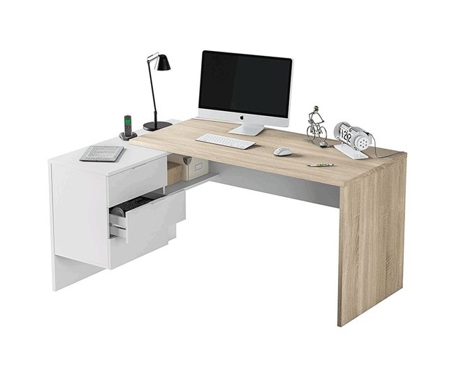 Mesa de escritorio Office Buc - Conforama