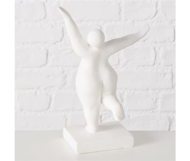 Figura decorativa LALEIA marca BOLTZE Blanco
