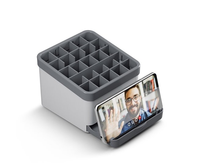 Organizador Cubertero Customizable UTILTEX de Metaltex Transparente