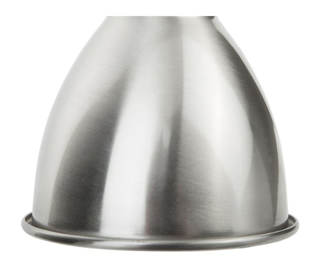 Beliani Lámpara de mesa MONSAN Silver
