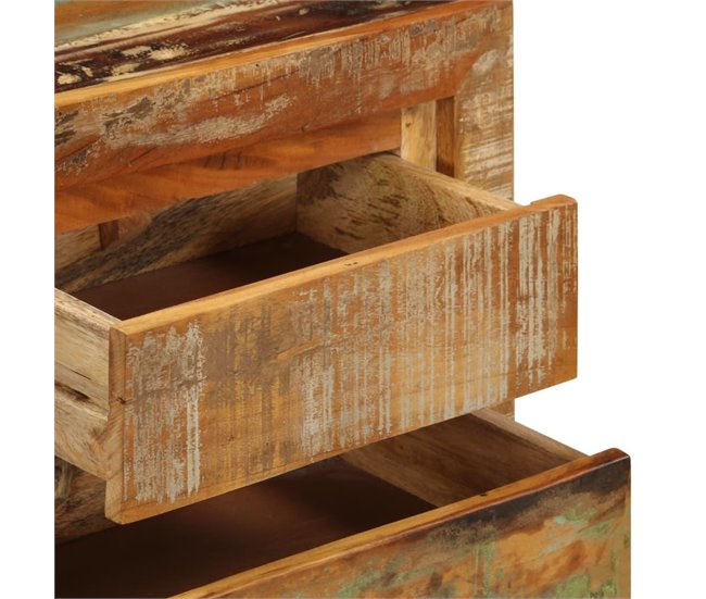 Aparador mesa sola madera maciza reciclada 4402172 Marron