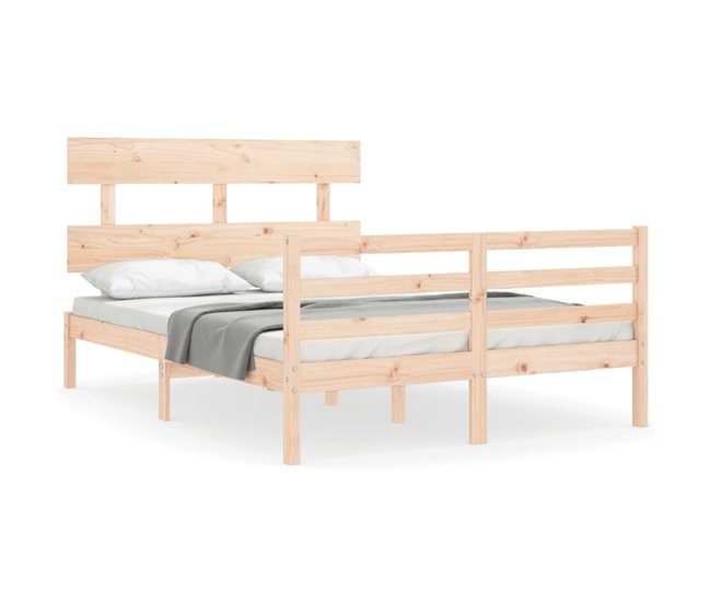 Estructura de cama 120x190 Natural