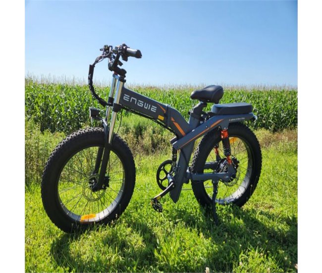 Bicicleta Eléctrica ENGWE X24 - Motor 1000W Batería 921.6WH 64KM Autonomía Gris