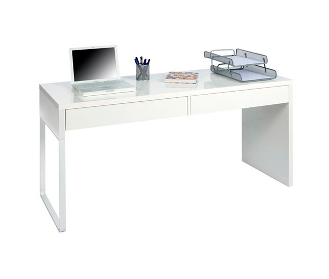 Mesa de ordenador Touch Blanco