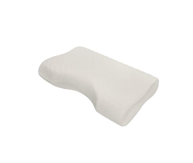 Almohada Anti-Ronquidos superficie de masaje doble Blanco Lacado