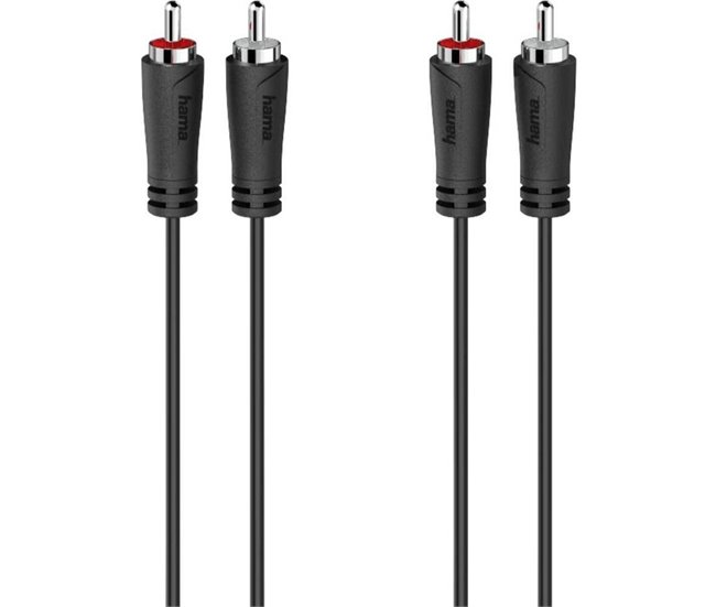 Cable 2 x RCA 00205258 Negro