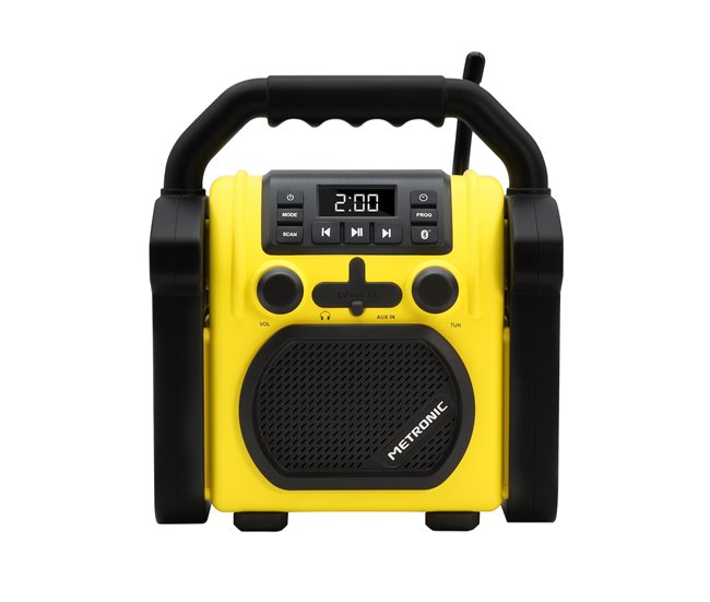 Radio atavoz Bluetooth Metronic 477217 Amarillo