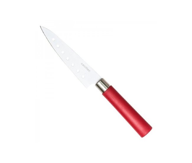 Cuchillos Santoku Cerámicos Cecotec Rojo