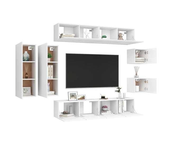 Muebles TV 160 Blanco