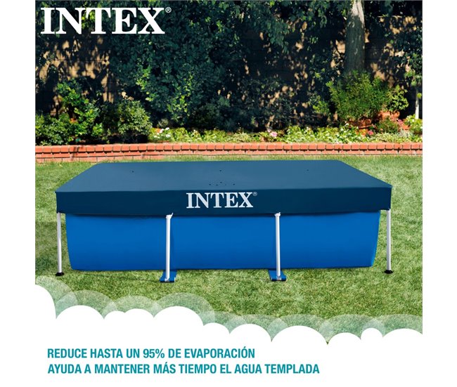 Cobertor INTEX piscina rectangular Prism y Small Frame Azul