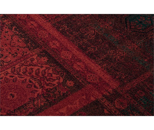 Alfombra de lana OMEGA Nakbar oriental 170x235 Rojo