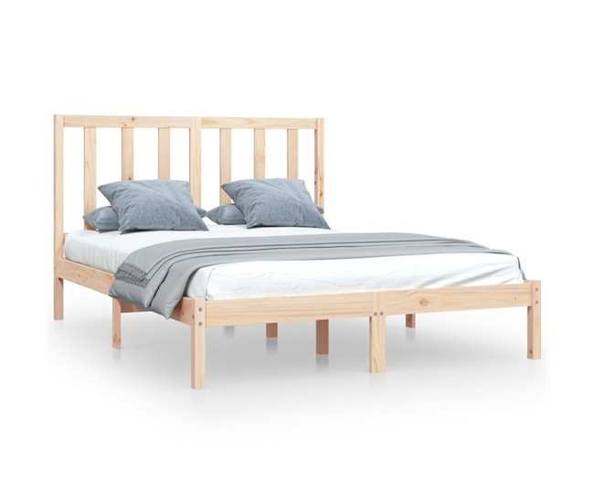 Estructura de cama 135x190 Natural