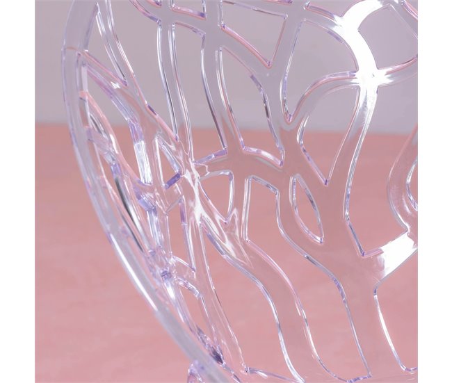 Silla de diseño apta para exterior - Chrystal Transparente