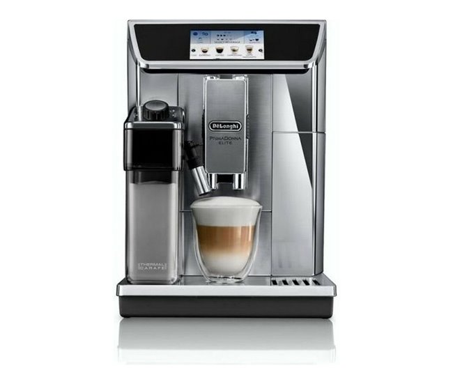 Cafetera Superautomática ECAM650.75 Gris