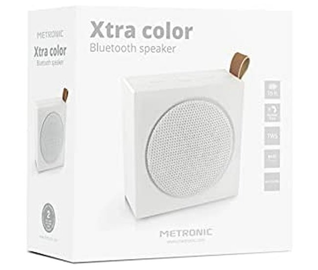 Altavoz Bluetooth Portátil Blanco