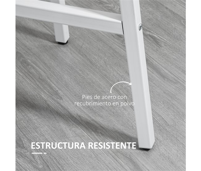 Mesa de Comedor HOMCOM 835-935V00ND 80x80 Madera