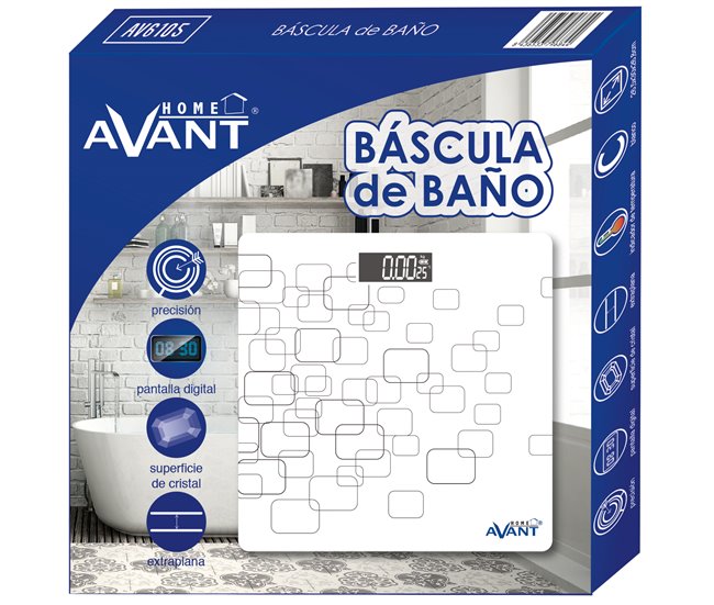 Bascula de baño AV6105 Avant Blanco
