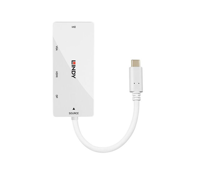Hub USB 43279 Blanco