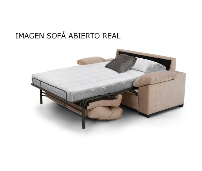 Sofa Cama Italiano | Sistema apertura italiana | 3 Plazas Amarillo