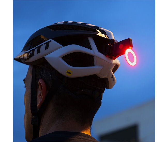 Luz LED Trasera para Bicicleta Negro