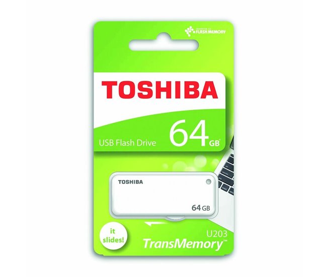 Memoria USB THN-U203W0640E4 Blanco