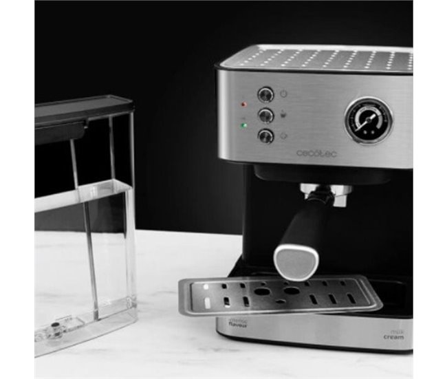 Cafetera Express de Brazo Cecotec Power Espresso 20 Steel Pro – Domo en casa