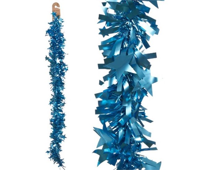 Guirnalda de Navidad Azul Claro