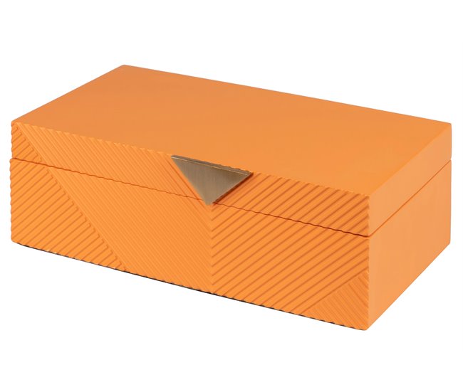 Caja Metal Adda Home Naranja
