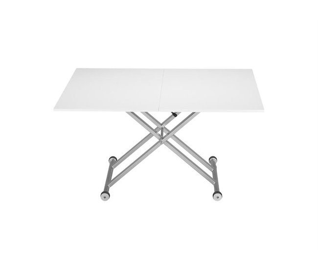 Mesa extensible y elevable LIFT Blanco