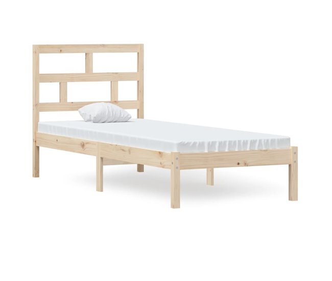 Estructura de cama 75x190 Natural