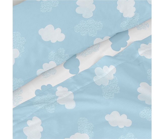 Clouds blue Juego de sábana 