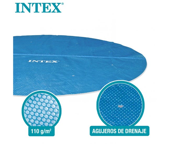 Cobertor solar INTEX piscinas redondas Azul
