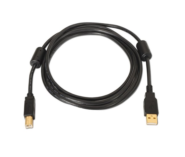 Cable USB 2.0 A a USB B A101-0010 Negro