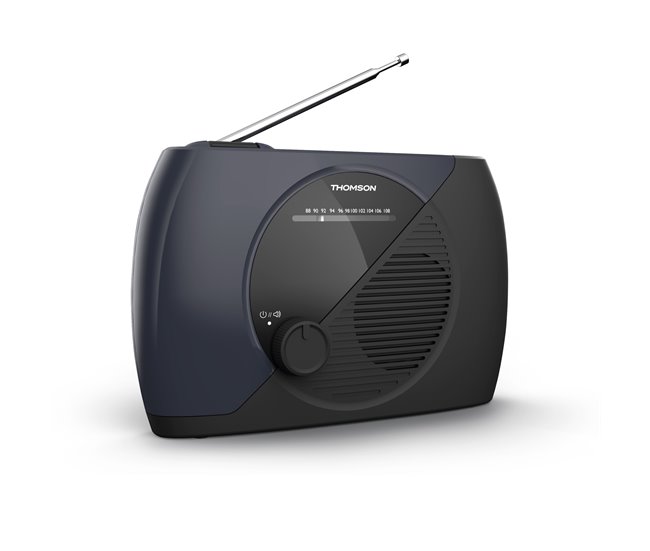 Radio portátil analógica FM Thomson RT350 Granate
