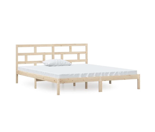 Estructura de cama 135x190 Natural