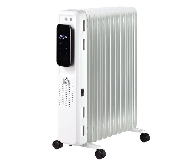 Cecotec Calefactor Eléctrico de Baño Bajo Consumo Ready Warm 360º. 2000 W,  Vertical, Termostato Regulable, 3 Modos, Protección sobrecalentamiento y