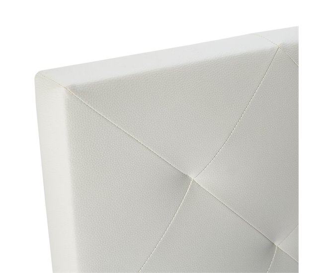 Cabecero tapizado Rombo 150x115 cm 160 Blanco