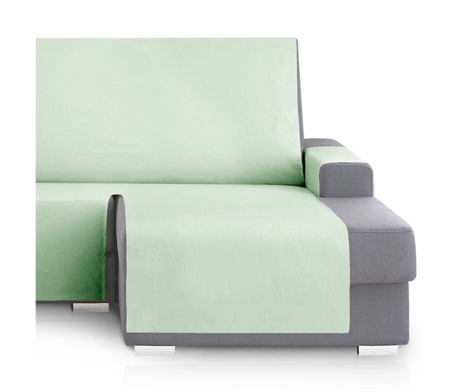 Protector Cubre Sofá Royale Chaise Longue Derecho Extra Verde