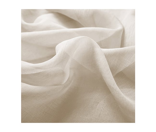 Acomoda Textil – Cortina Translucida para Ventanas. Beige