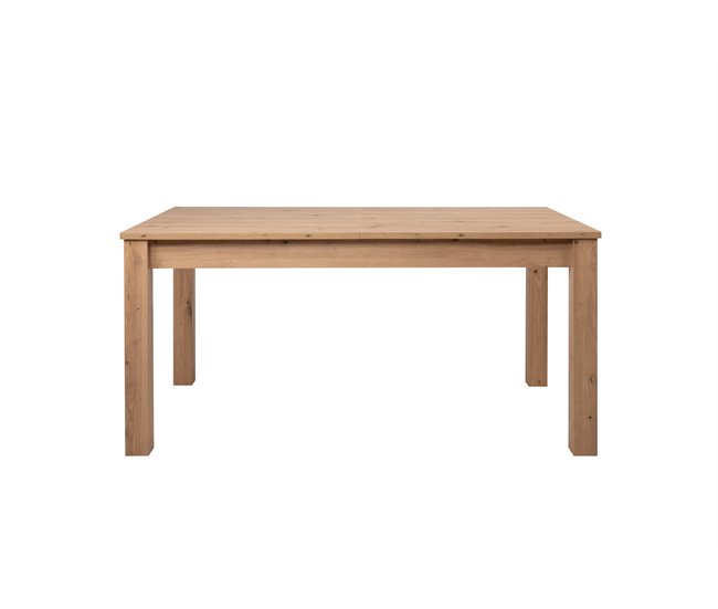 Mesa de comedor extensible BERGEN Roble