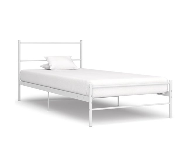Estructura de cama 100x200 Blanco