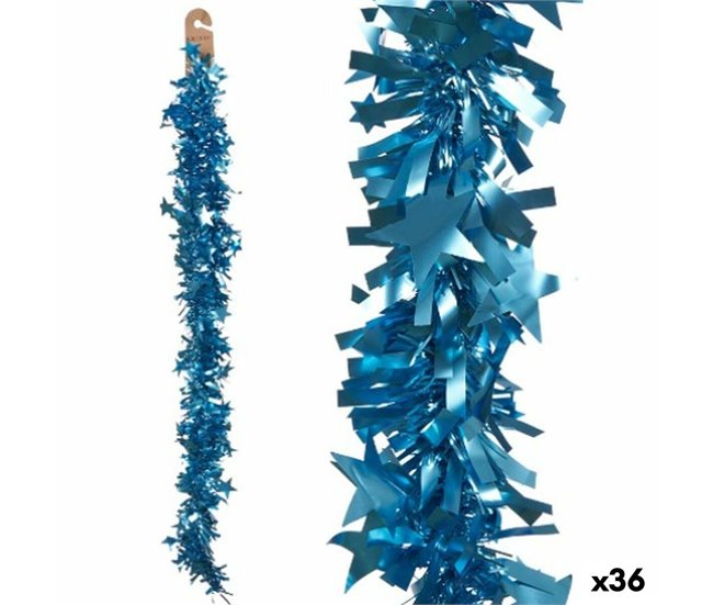 Guirnalda de Navidad Azul Claro