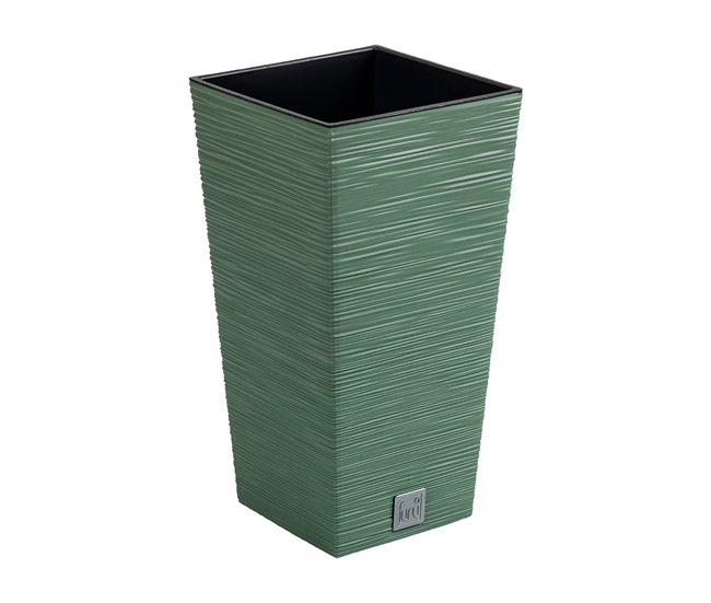Macetero con depósito, colección FURU de 5 L Verde