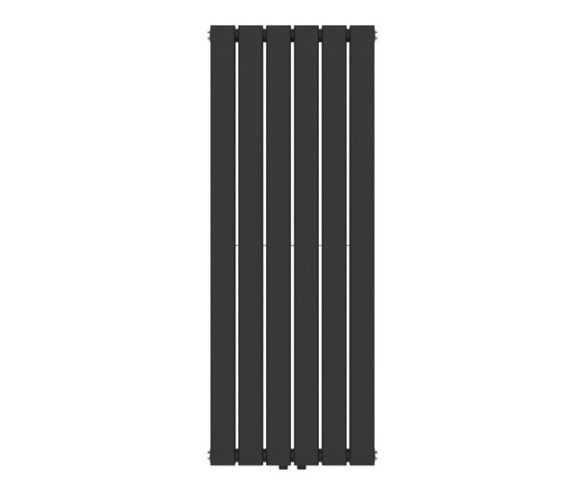 Radiador de panel Nore de Diseño doble capa plano acero Negro