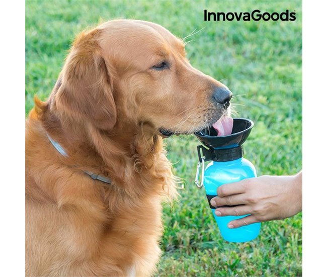 Botella Bebedero de Agua para Perros InnovaGoods Azul